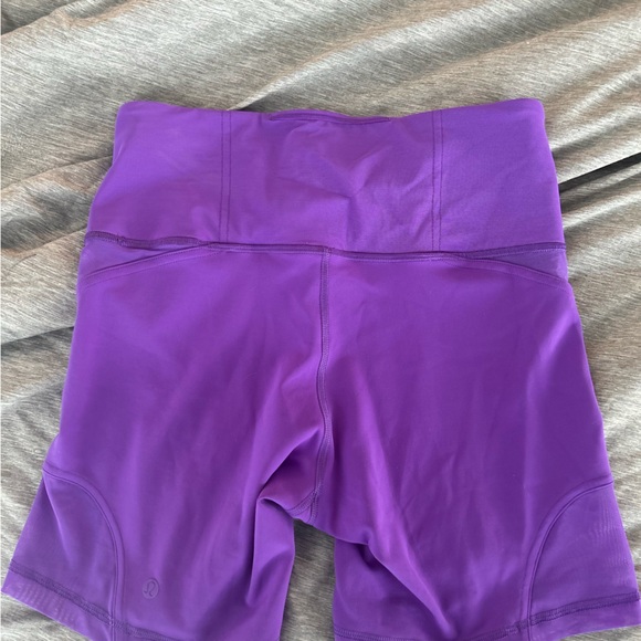 Lululemon wunder under mesh training shorts size 8 - Picture 3 of 3